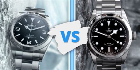 rolex explorer vs tudor black bay 41